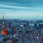 国内債券のイメージとして東京タワーの見える風景
